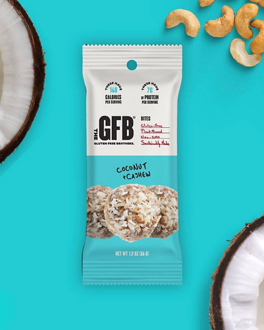 COCONUT + CASHEW SMALL BITES