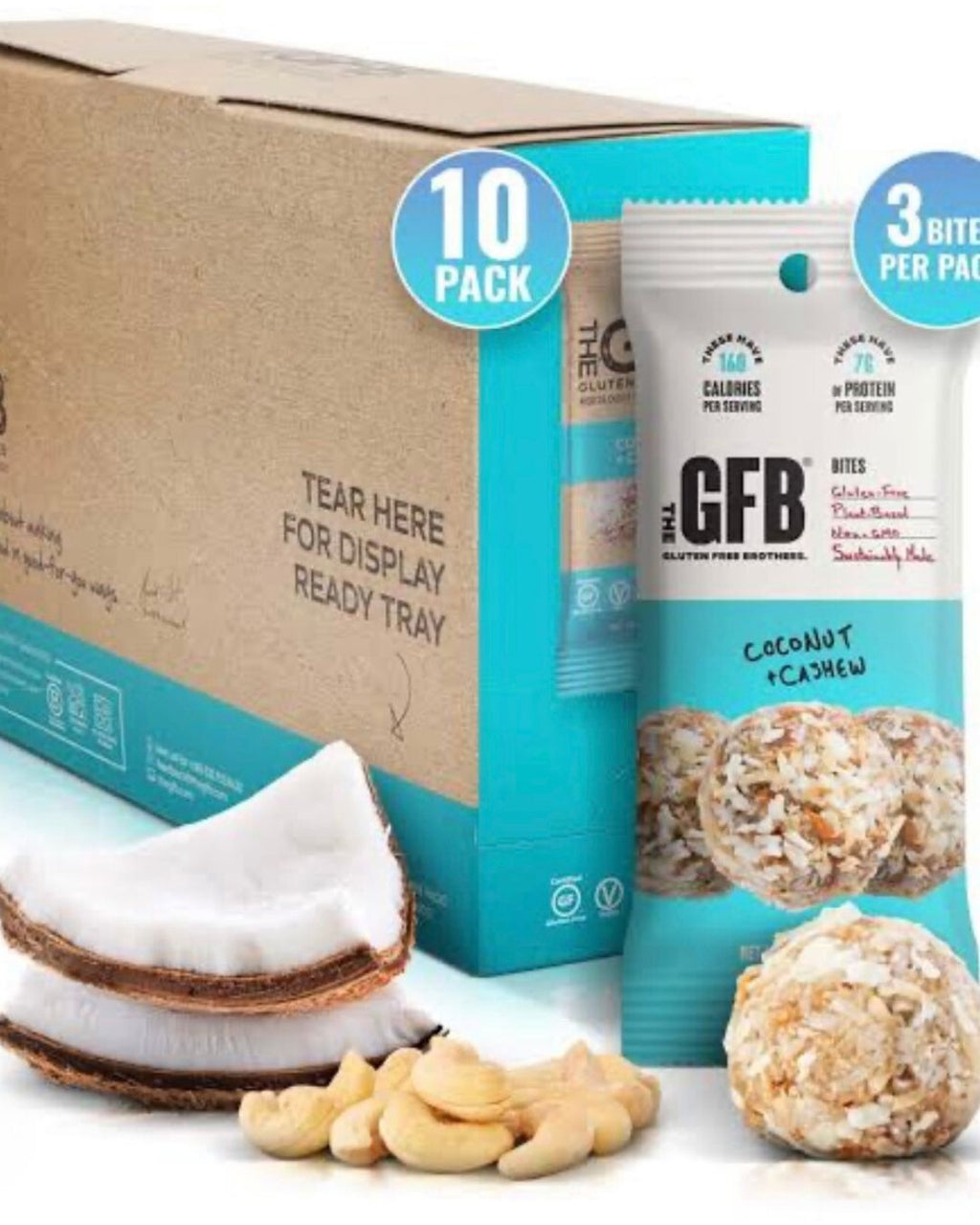 COCONUT + CASHEW SMALL BITES