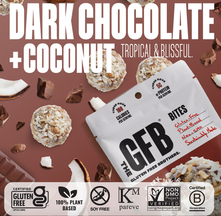 DARK CHOCOLATE + COCONUT