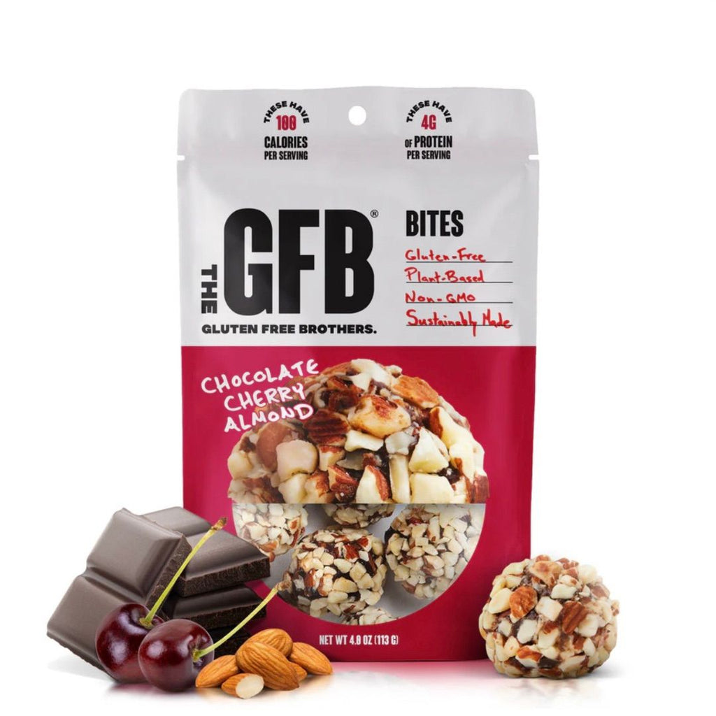 CHOCOLATE + CHERRY +  ALMOND BITES